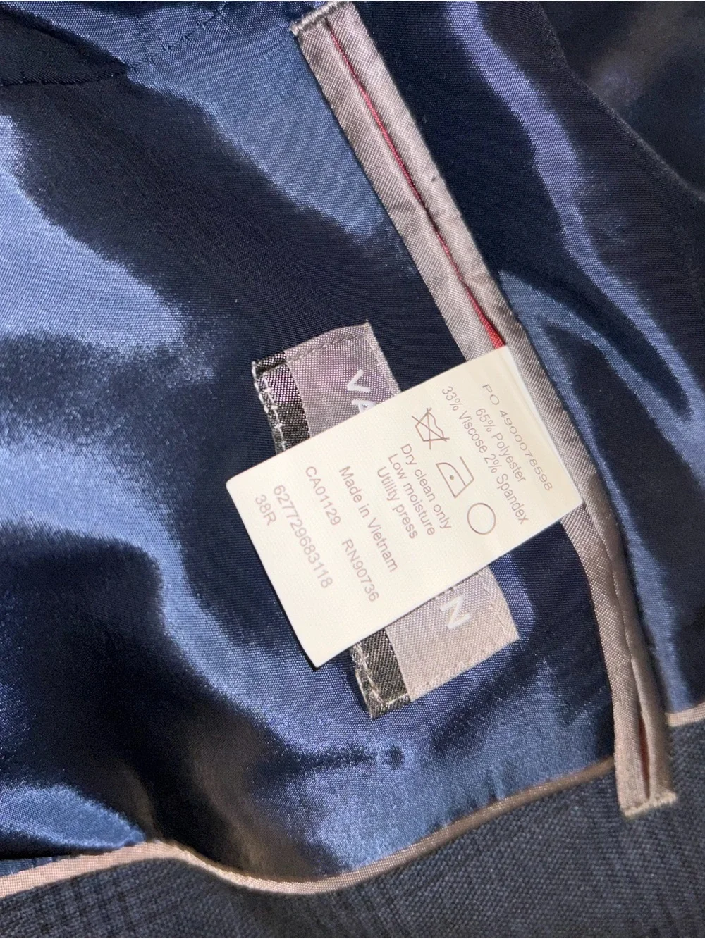 Van Heusen Dark Blue Men's Sport Coat